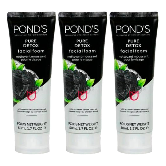 Ponds Detox 50G 1.7 Oz - Pack of 3