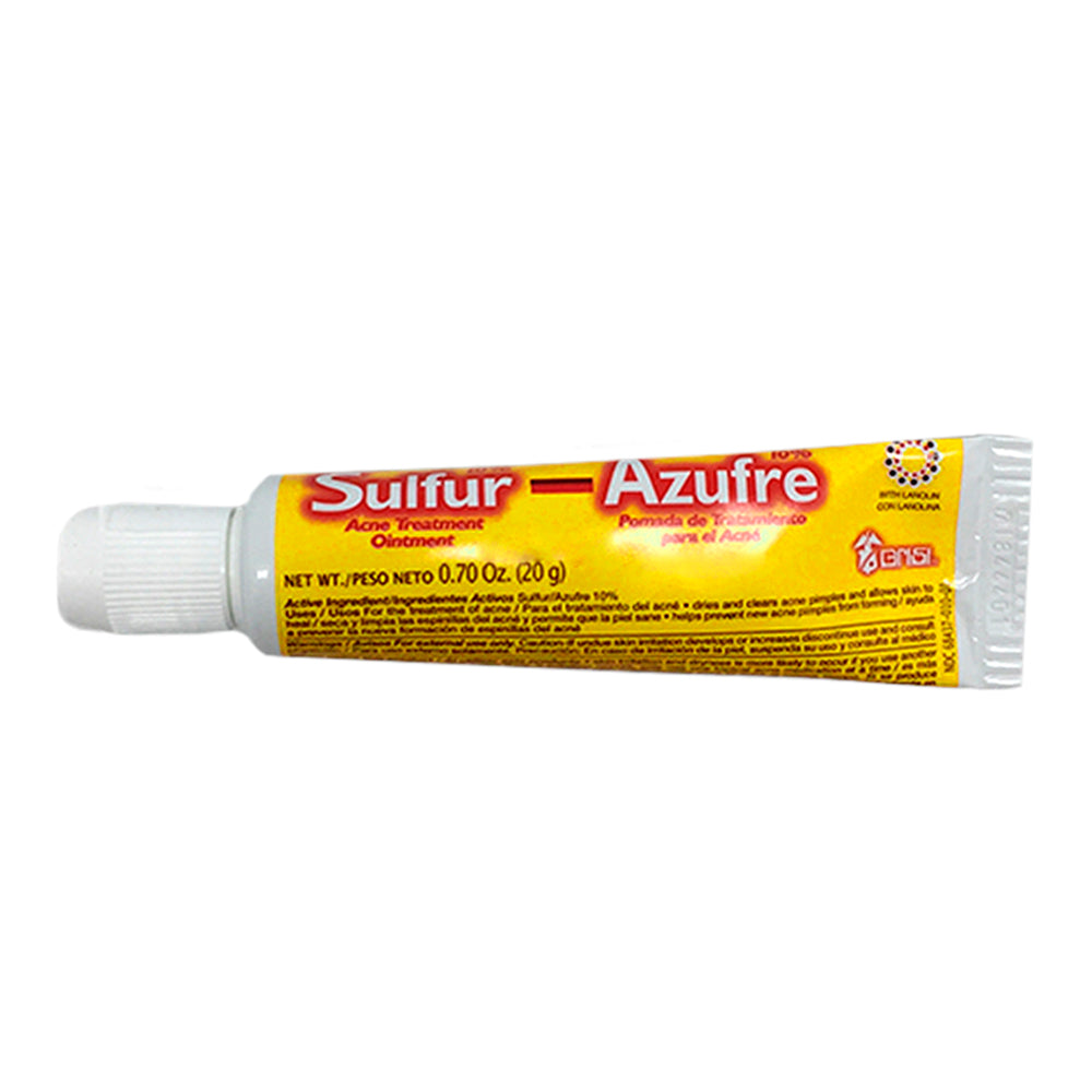 Grisi Sulfur Acne Treatment Ointment 0.70 Oz / 20 G. - Pack Of 6