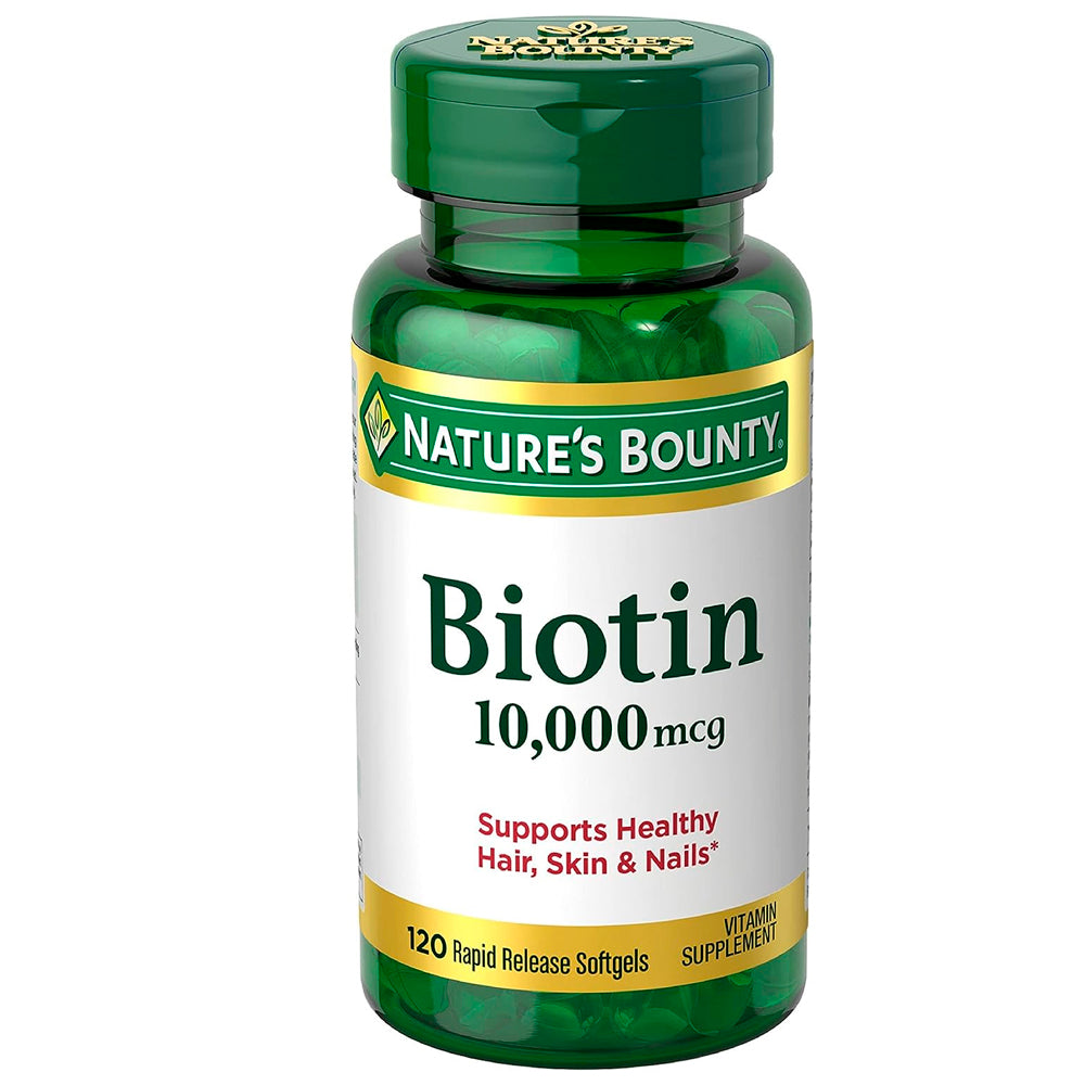 Nature's Bounty Biotin 10000 Mcg 120 Ct