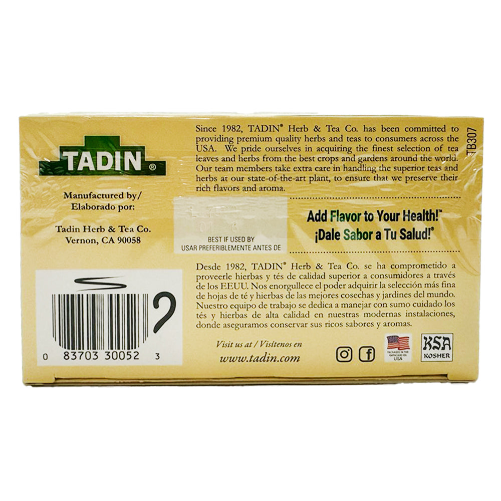 Tadin Tea Té de Piña / Pineapple Tea. 24 Bags. 1.1 Oz. Pack of 3