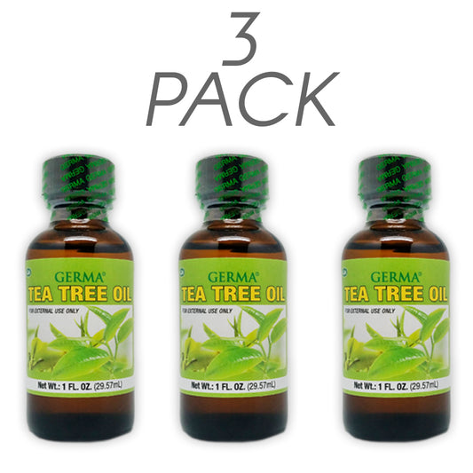 Germa Tea Tree Oi, Therapeutic/Aceite de Arbol Terapeutico 1Oz. Pack of 3