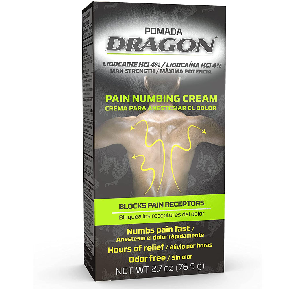 Pomada Dragon Max Strength. 2.7 Oz / 76 gr. Pack of 3