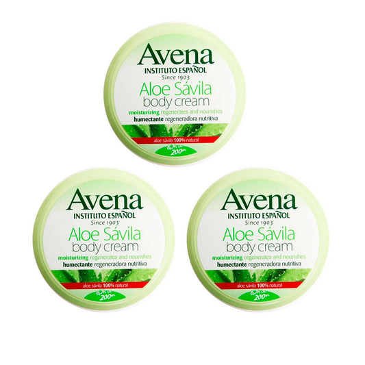 Avena Aloe Vera Body cream 6.7 FO - Pack of 3