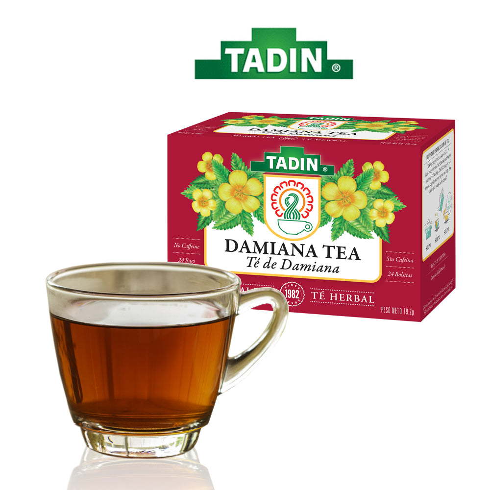 Tadin Tea Damiana / Damiana Tea. 24 Bags. 0.5 Oz