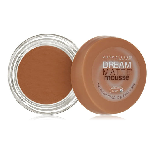 Maybelline Dream Matte Mousse Foundation, Creamy Natural, Light [5], 0.64 oz