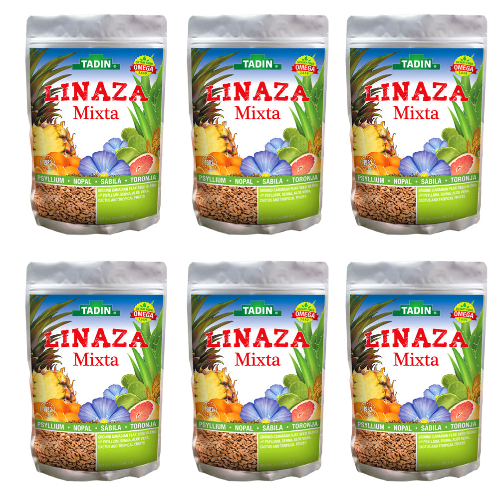 Tadin Linaza Bags Linaza Mixta 14oz. 14 Oz. Pack of 6