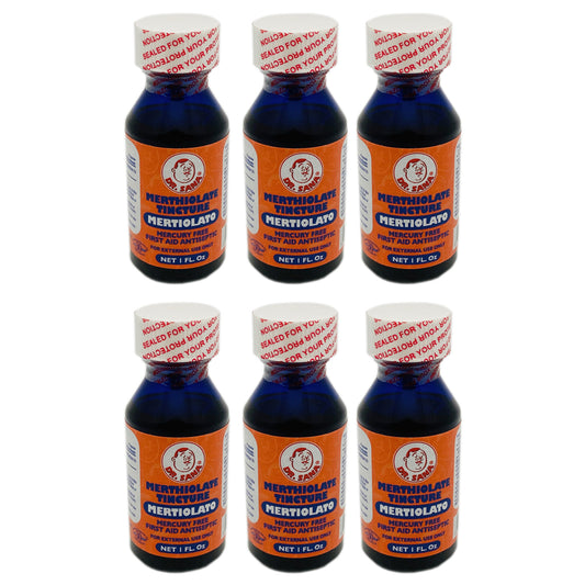 Dr Sana Merthiolate Tincture 1Oz. Pack of 6