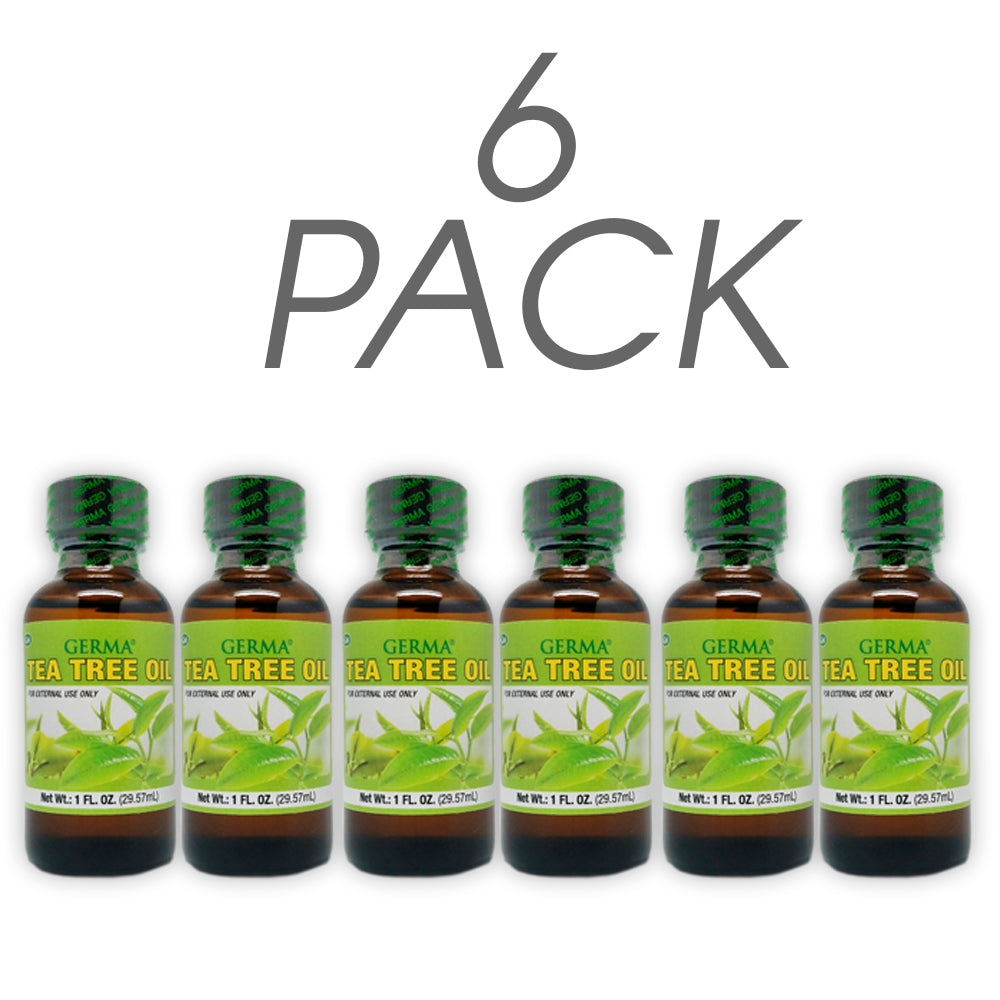 Germa Tea Tree Oi, Therapeutic/Aceite de Arbol Terapeutico 1Oz. Pack of 6