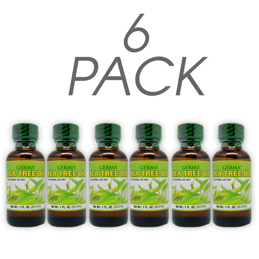 Germa Tea Tree Oi, Therapeutic/Aceite de Arbol Terapeutico 1Oz. Pack of 6