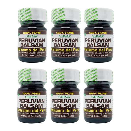 Germa Peruvian Balsam/Balsamo de Peru 0.5 Oz. Pack of 6