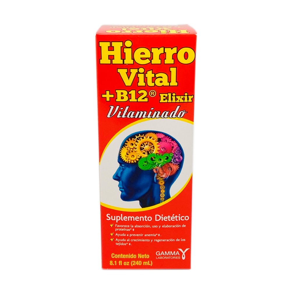 Hierro Vital Elixir Vitaminado 8.1 FO