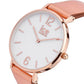 ICE City Sparkling Rose Stainless Steel and Leather Strap Women's Watch. 015085
