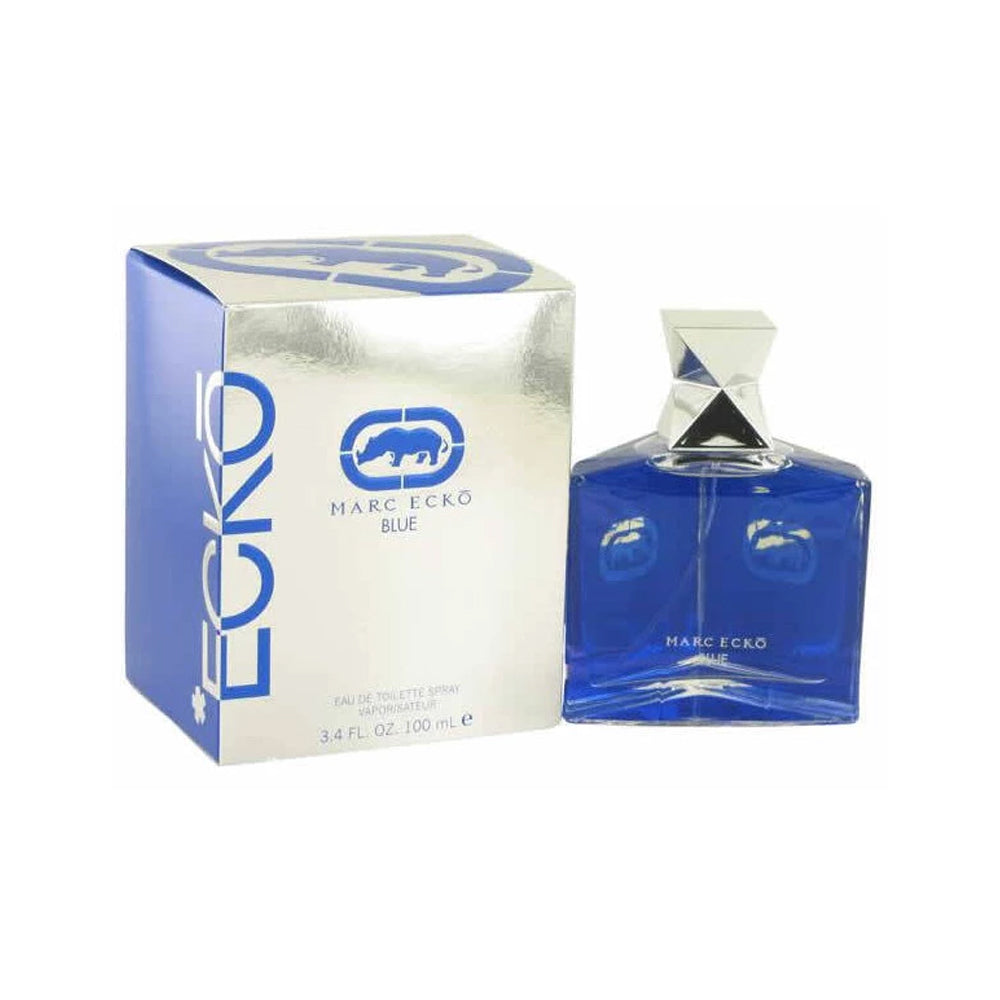 Marc Ecko Blue Eau de Toilette Spray. Cologne for Men. New in Box. 3.4 fl.oz