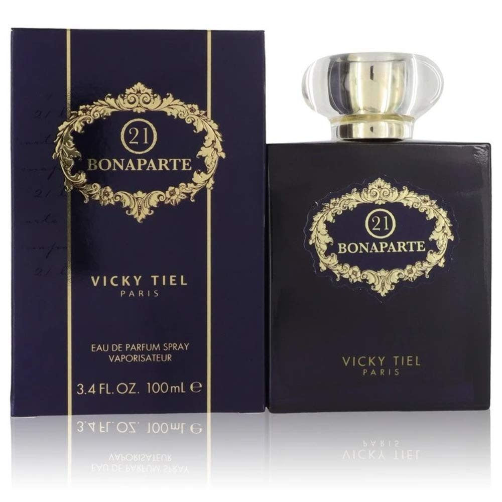 21 Bonaparte by Vicky Tiel. Eau de Parfum Spray for Women. Floral Scent. 3.4 oz