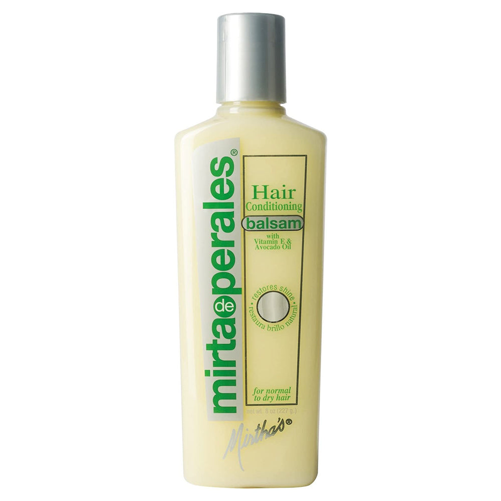 Mirta de Perales Hair Conditioning Balsam. Restores Shine with Avocado Oil. 8 oz