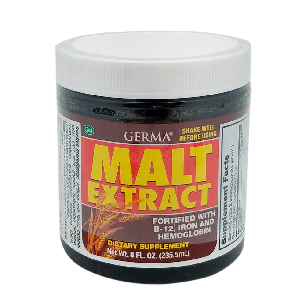 Germa Vitamin Malt Extract / Extracto de Malta con Vitamina 8 Oz - SotoDeals