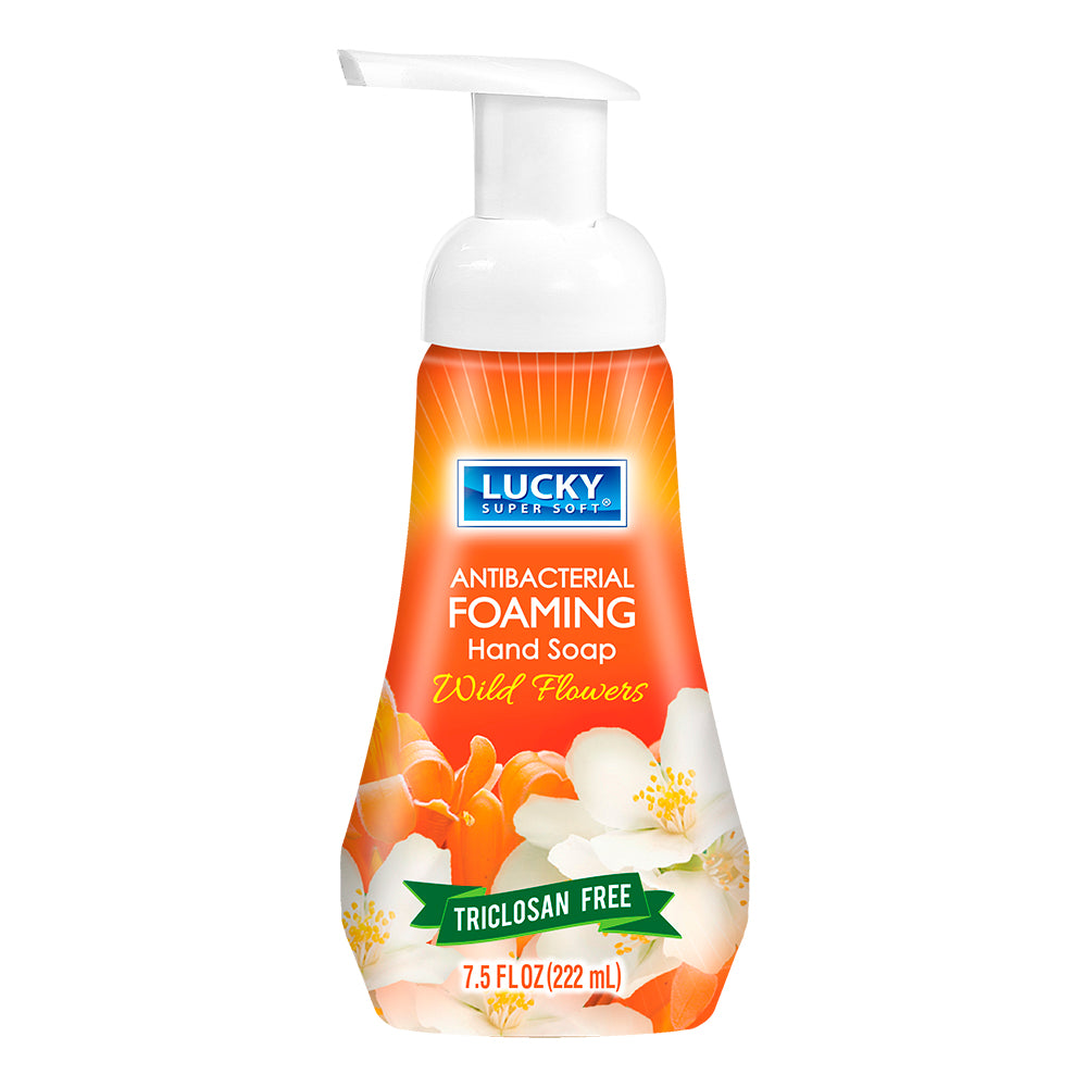 Lucky Super Soft Foaming Soap - Antibac Wild Flowers 7.5 oz