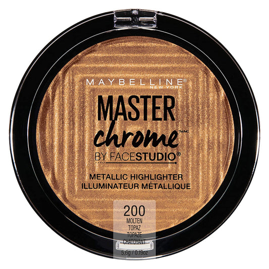 Maybelline Facestudio Master Chrome Metallic Highlighter. Molten Topaz. 0.19 oz