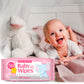 Baby Love Baby Wipes - Pink 80 Ct