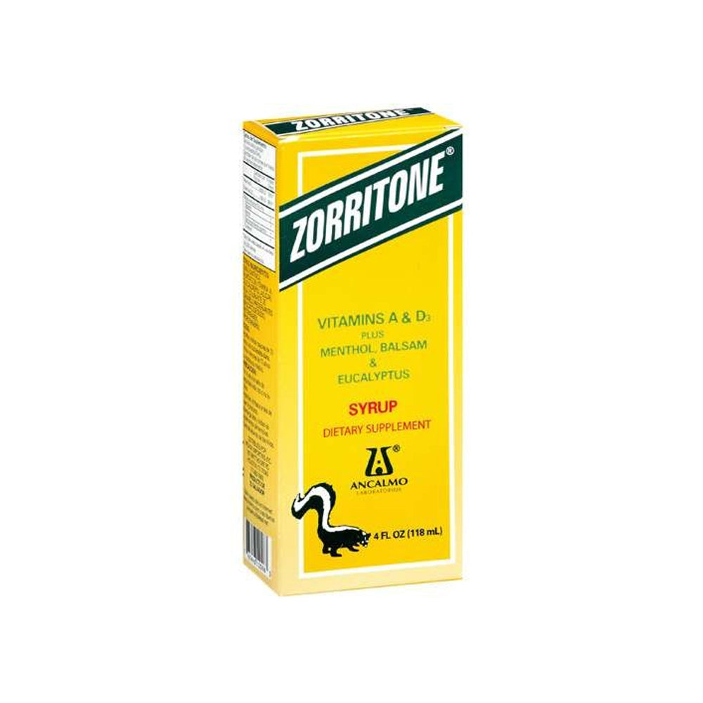 Zorritone Syrup Dietary Supplement. Immune System & Bone Health Support. 4 fl.oz