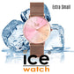 ICE City Sunset Rose Gold Stainless Steel & Milanese Strap Women's Watch. 016025