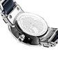 Bering Time Ceramic Silver Steel and Grey Ceramic Links Women's Watch. 10725-789