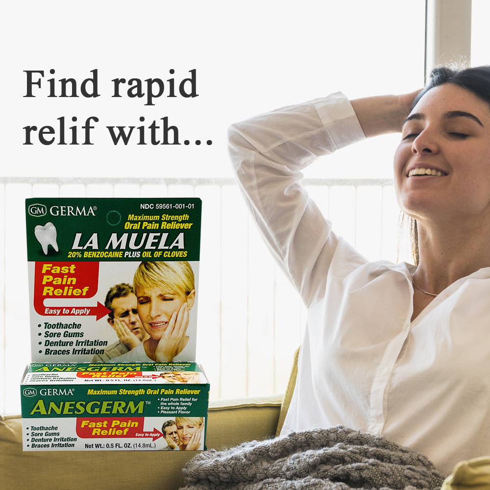 Germa Anesgerm, La Muela, Oral Pain Relief