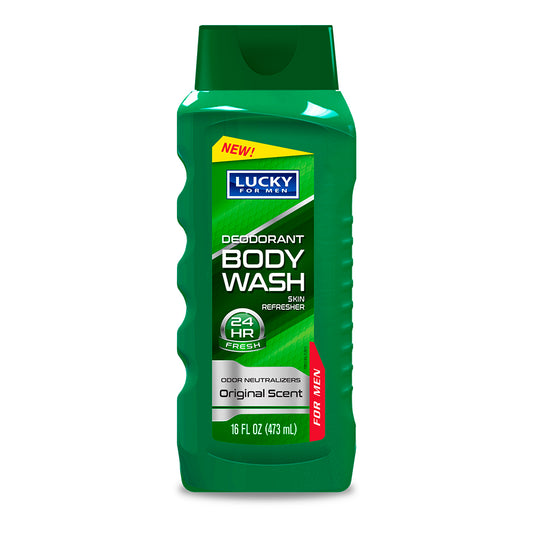 Lucky Super Soft Body Wash - Deodorant Green 16 fl.oz.