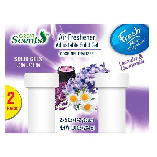 Great Scents Adjustable Air Freshener - Lavender & Chamomile 2X5 Oz.