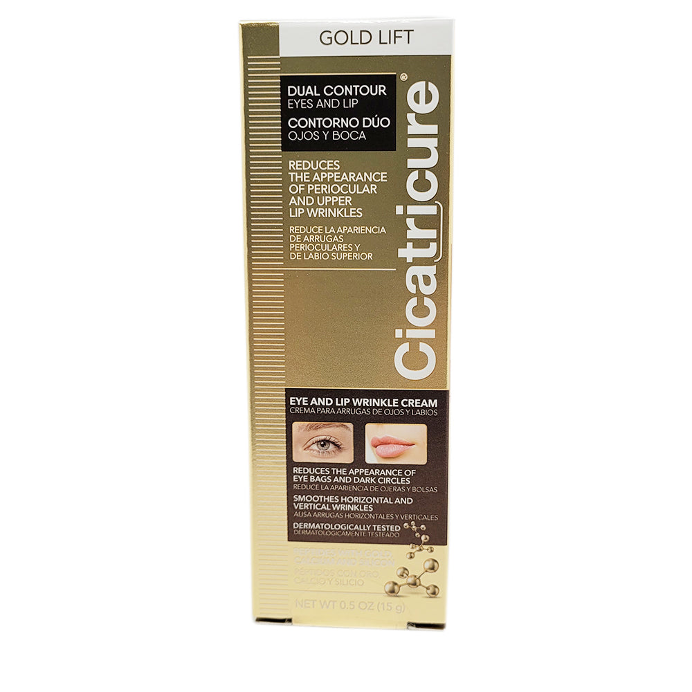 Cicatricure Gold Lift Eye and Lip Wrinkle Cream. Firming & Anti Aging. 0.5 oz