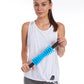 EDX - Customizable 12 Roller Massage Stick. Blue