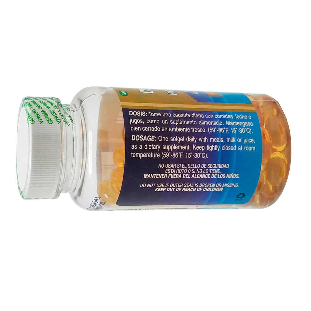 Germa Cod Liver Oil/Aceite de Higado de Bacalao 100 Caps - SotoDeals