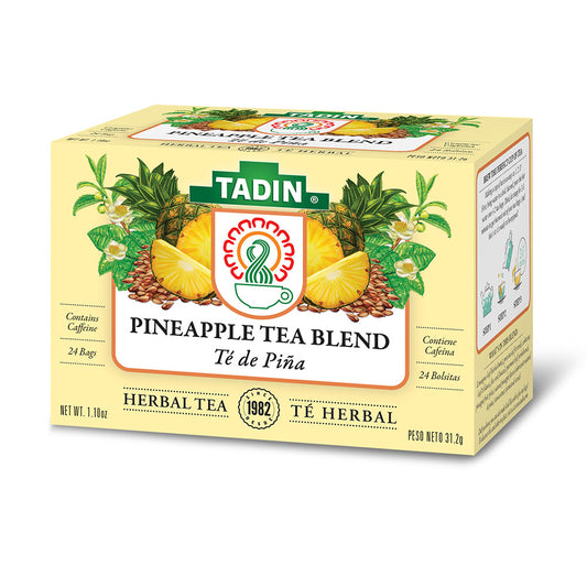 Tadin Tea Té de Piña / Pineapple Tea. 24 Bags. 1.1 Oz