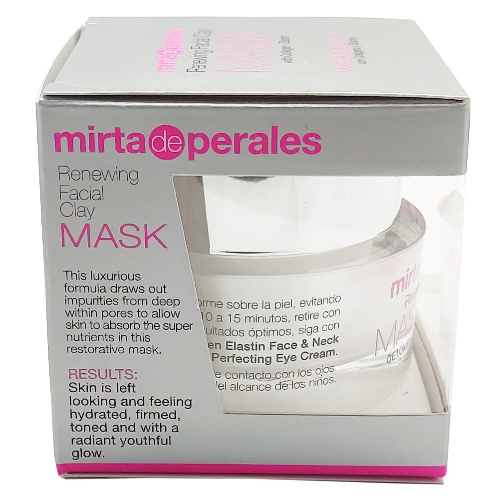 Mirta de Perales Facial Clay Mask with Collagen. Moisturizing and Anti-Aging