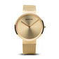 Bering Time Classic Collection Stainless Steel Case Unisex Watch Gold 14539-333