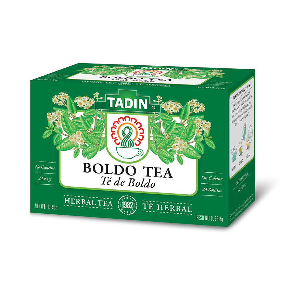 Tadin Tea Boldo. 24 Bags. 1.18 Oz