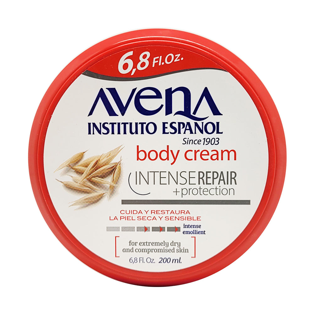 Avena Intense Repair Body Cream. For Extremely Dry and Compromised Skin. 6.80 oz