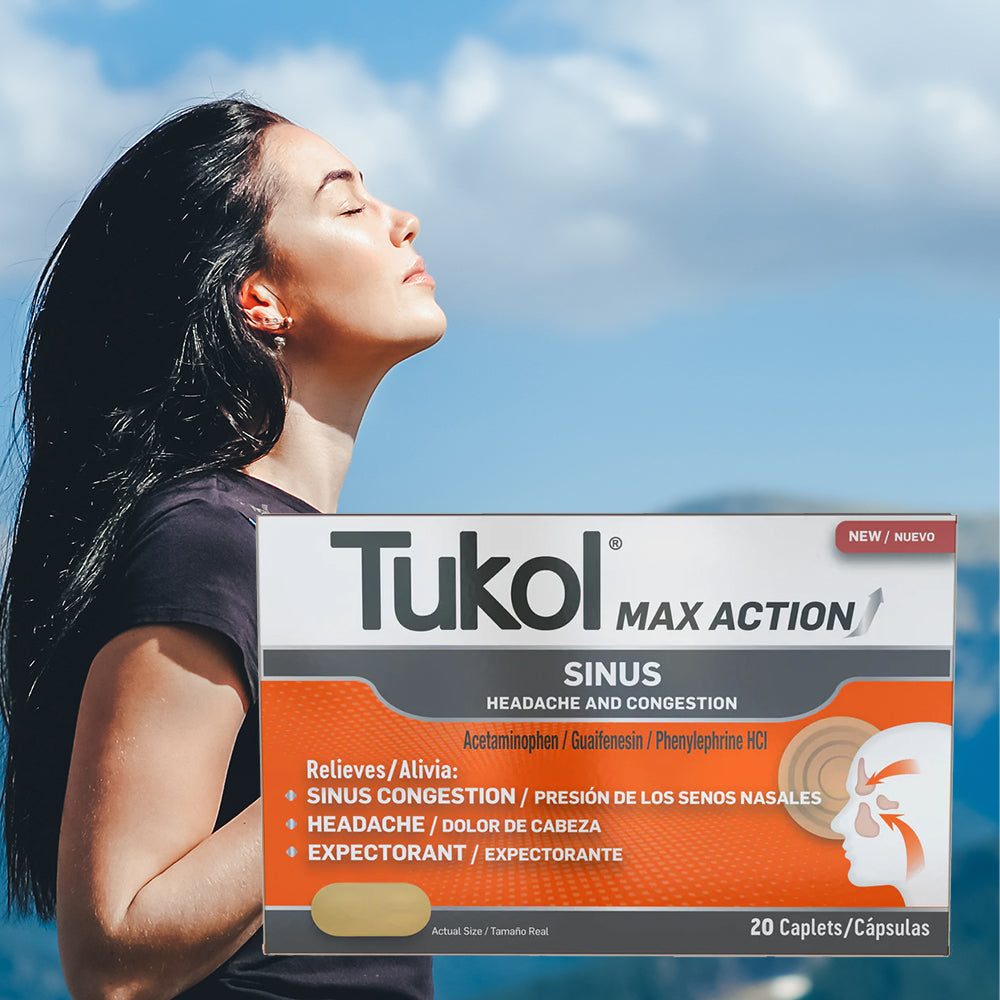 Tukol Max Action Sinus Caplets 20 count