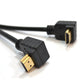 Axxis HDMI Right Angle Cable - Gold Plate - 6 feet/2 meters