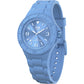 ICE Generation Blue Stainless Steel Case and Silicone Strap Unisex Watch. 019146