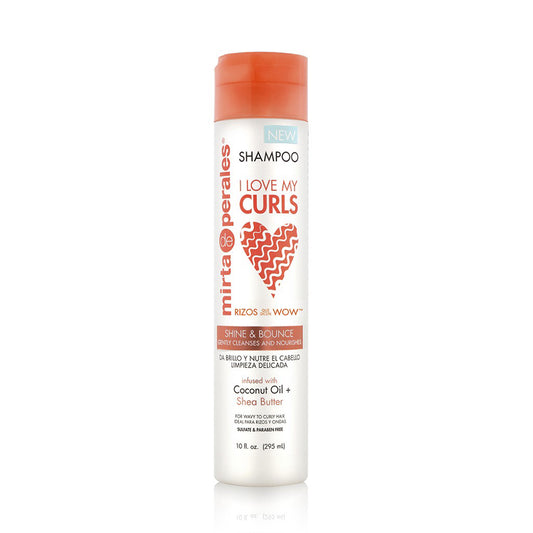 Mirta de Perales Love My Curls Shampoo. With Coconut Oil and Shea Butter. 10 oz