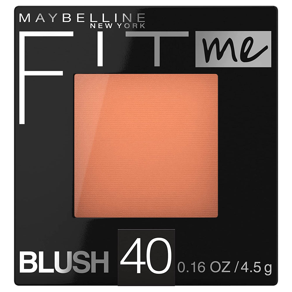 Maybelline Fit Me Blush. Natural Look. Smooth Texture. Peach [40]. 0.16 oz