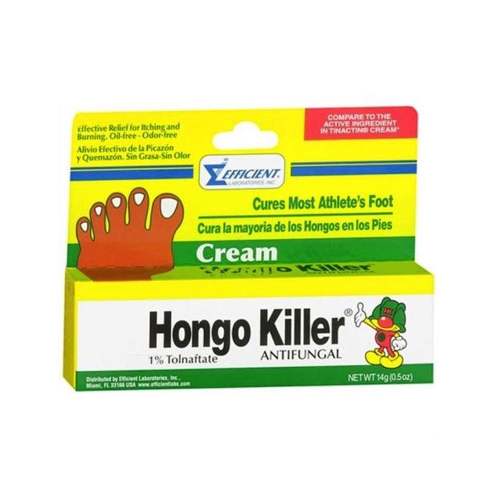 Hongo Killer Antifungal Foot Cream 0.5 Oz / 14 g. - SotoDeals
