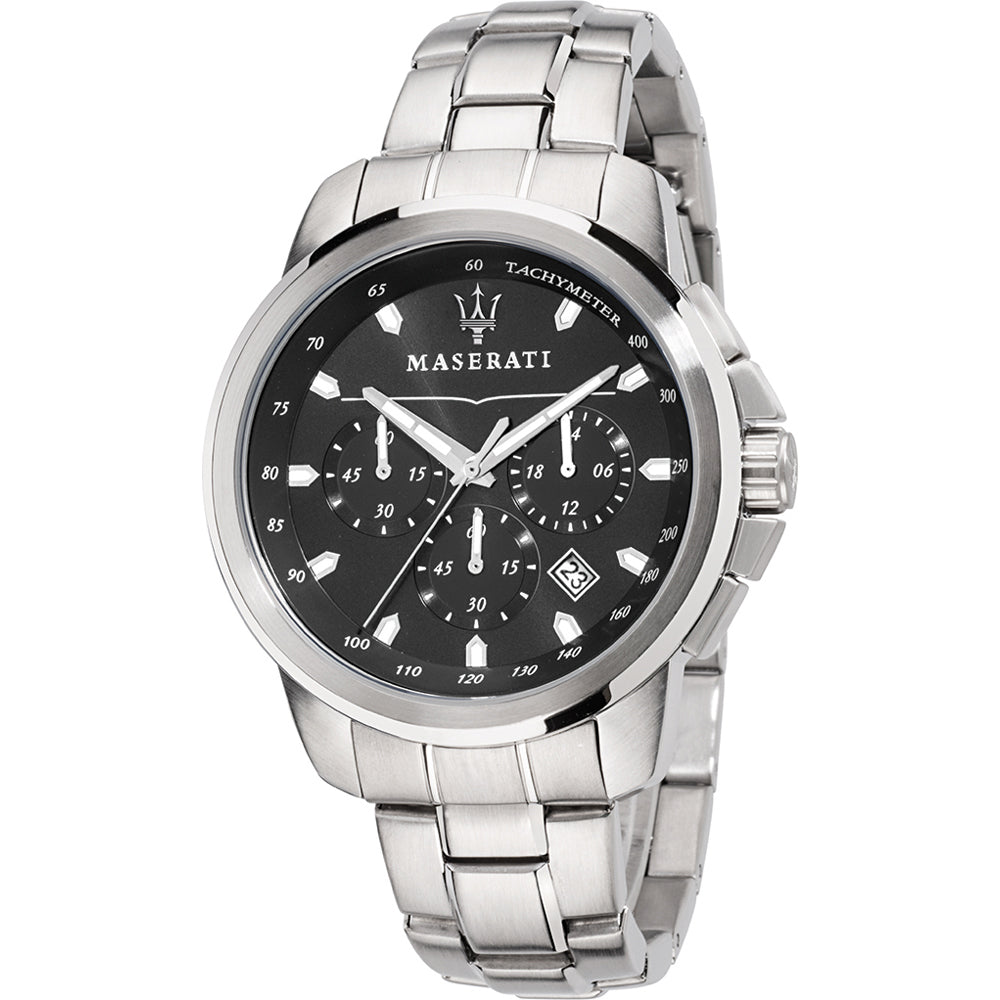 Maserati Successo Silver Stainless Steel Men's Multifunction Watch. R8873621001
