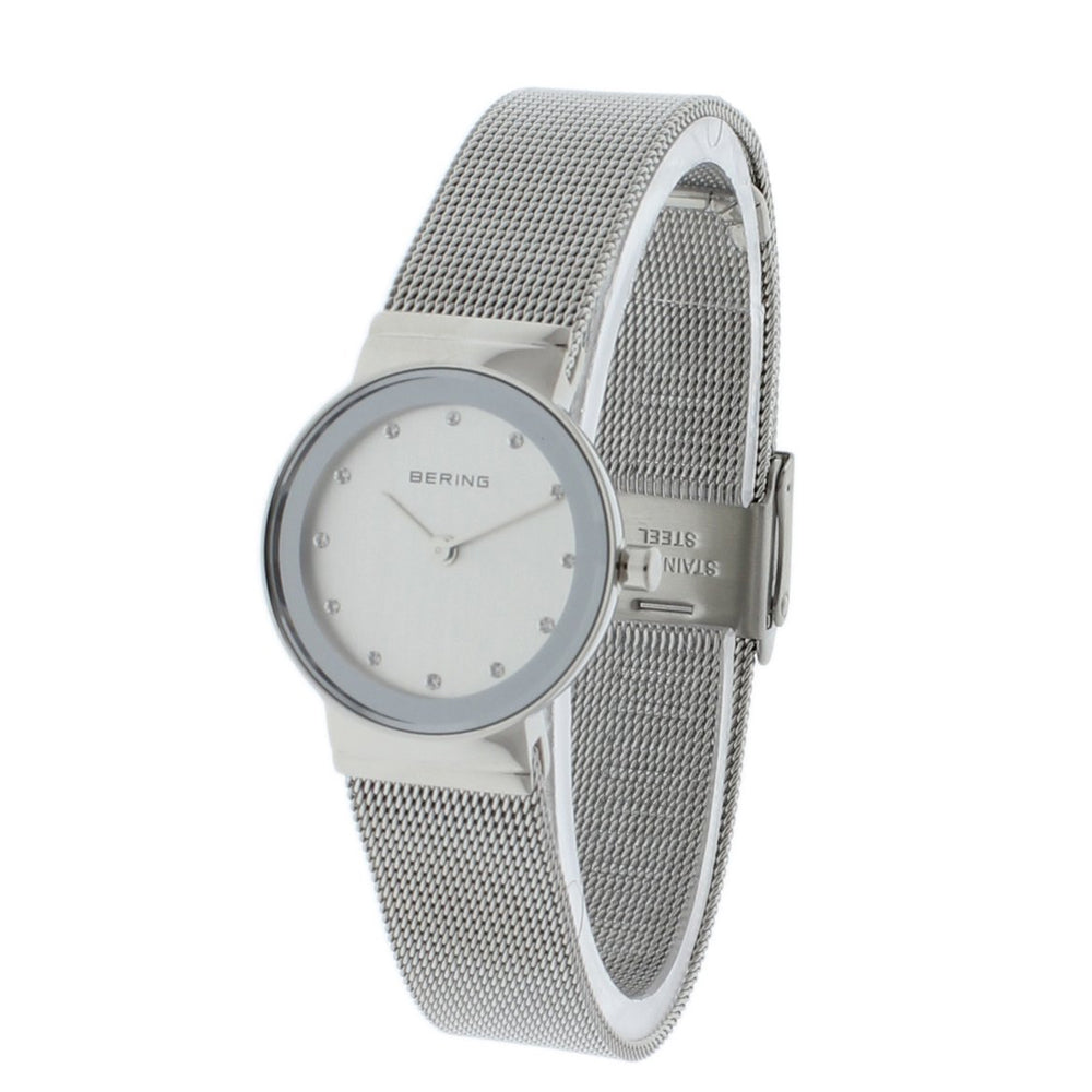 Bering Time Classic Silver Steel Case and Silver Dial Women's Watch 10126-000