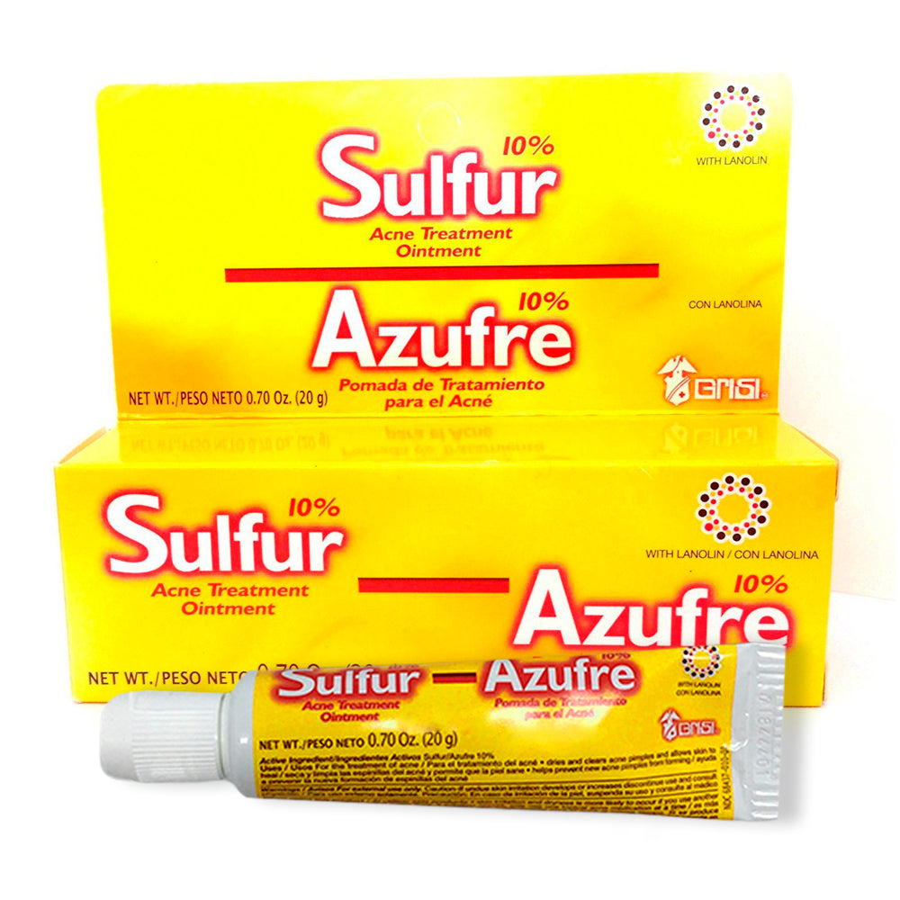 Grisi Sulfur Acne Treatment Ointment 0.70 Oz / 20 g.