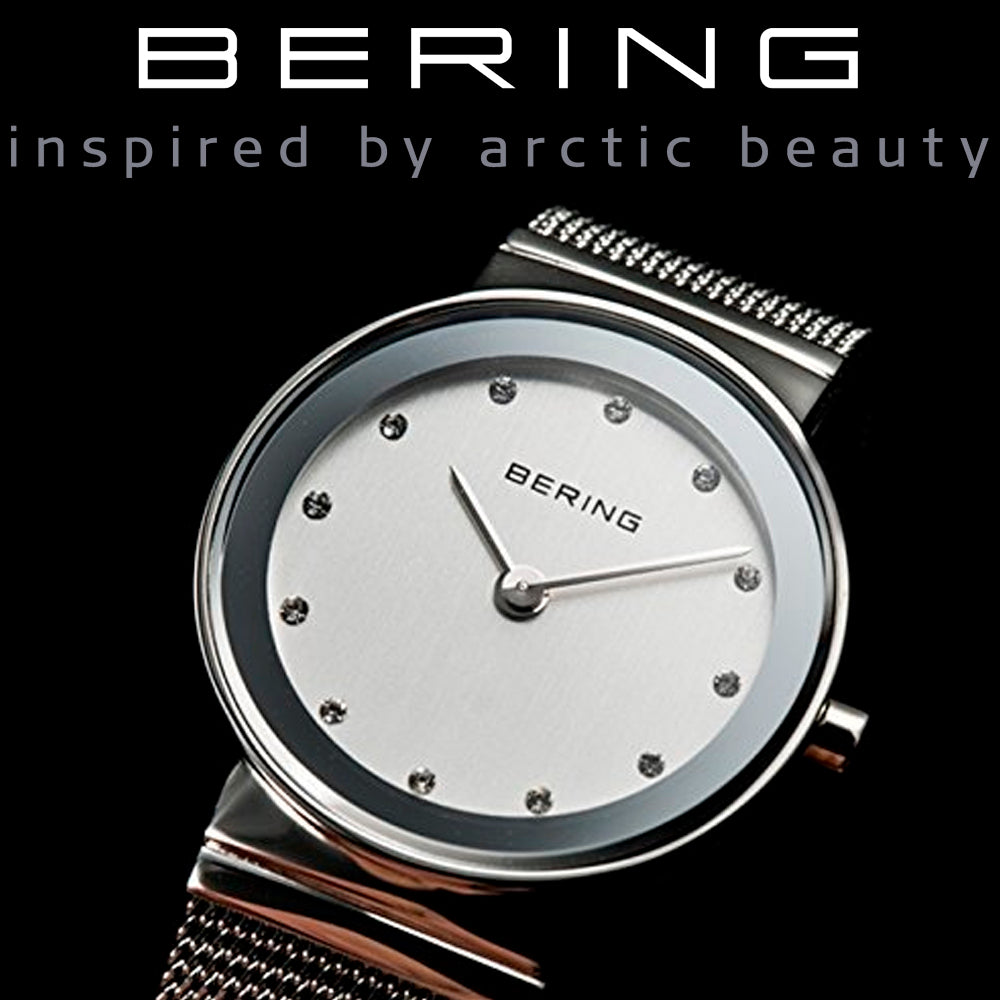 Bering Time Classic Silver Steel Case and Silver Dial Women's Watch 10126-000