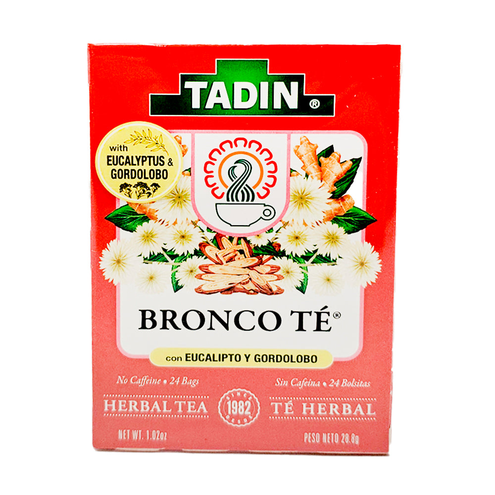 Tadin Tea Bronco Té / Bronco Tea. 24 Bags. 1.01 Oz