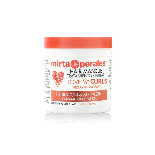 Mirta de Perales Love My Curls Hair Masque. With Coconut Oil & Shea Butter. 6 oz