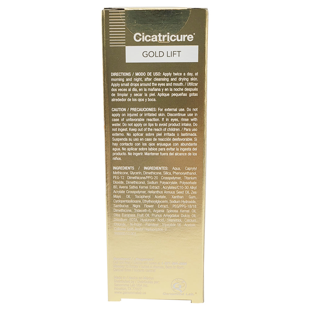 Cicatricure Gold Lift Eye and Lip Wrinkle Cream. Firming & Anti Aging. 0.5 oz